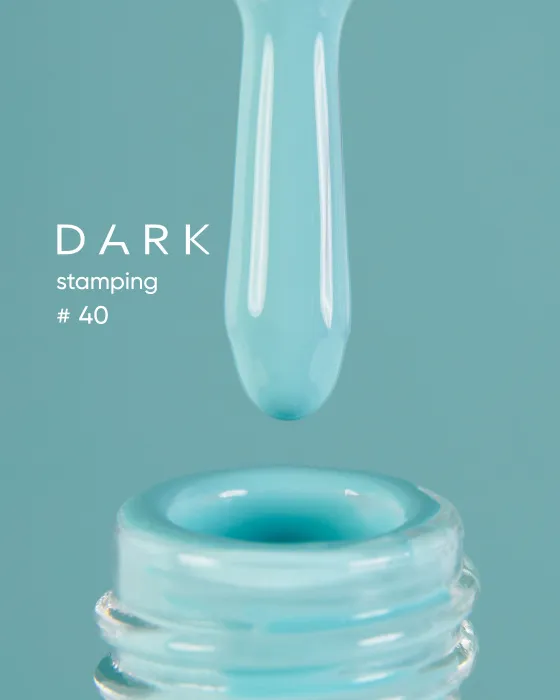 DARK Stamping polish №40, тиффані, 8 мл