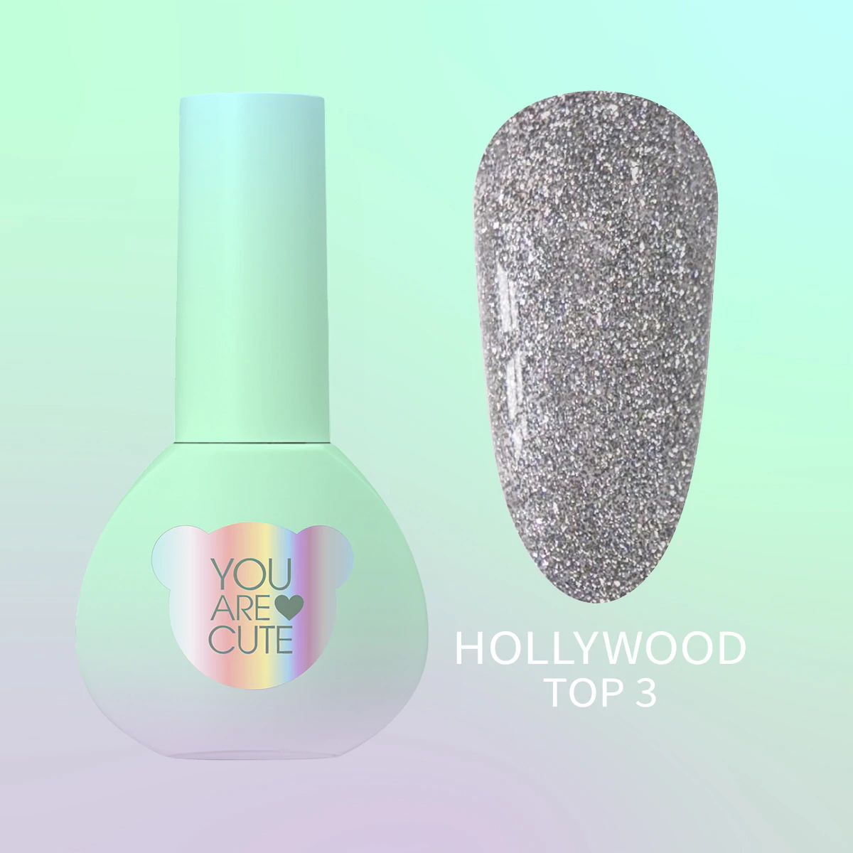 Топ для гель-лаку You Are Cute Top Hollywood №3, 5 мл