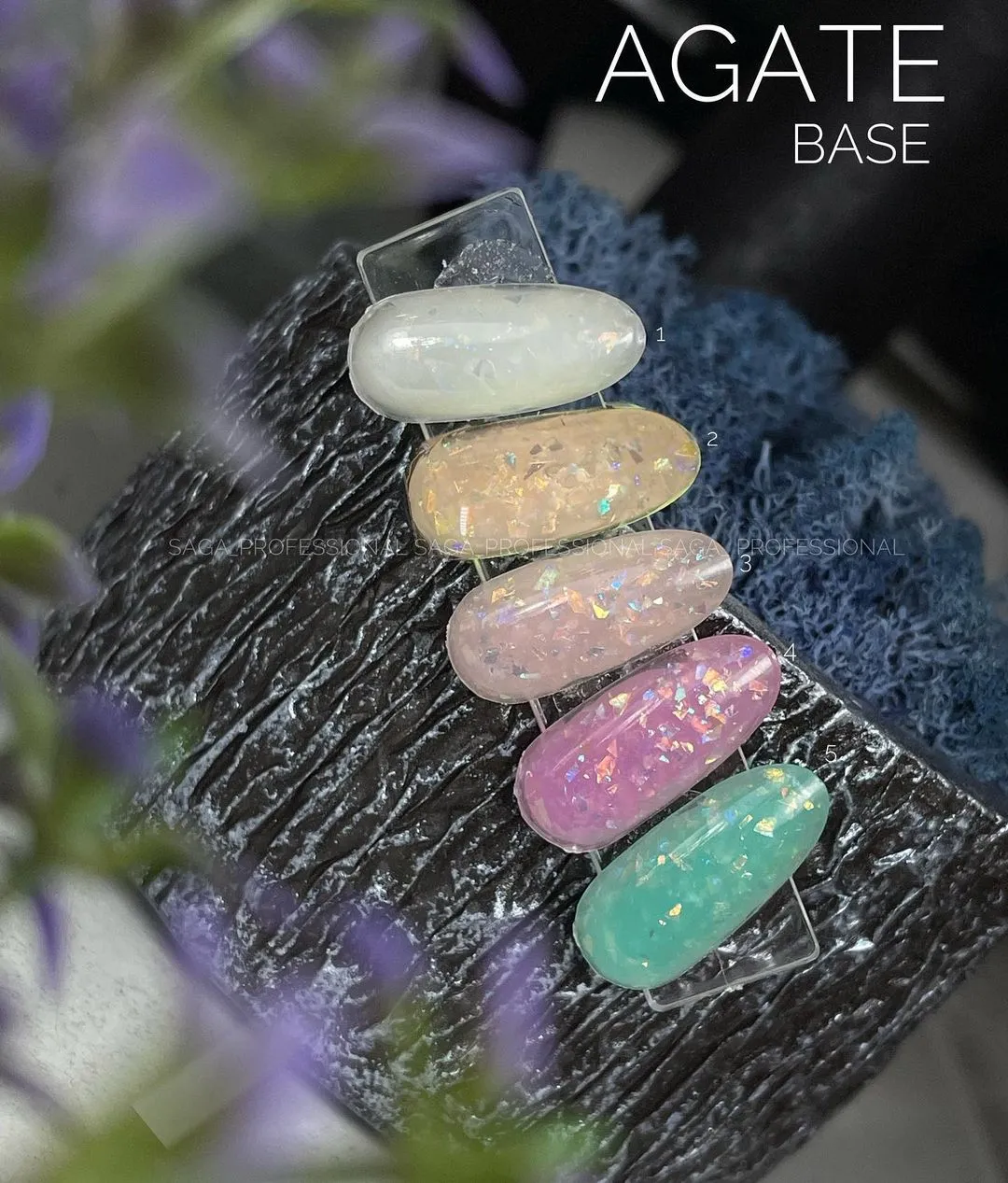 База Saga Professional Agate Base №5, 8 мл