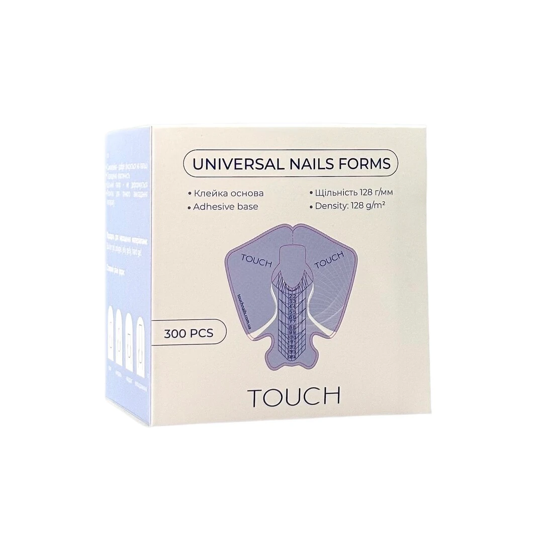 Touch Universal Nails Forms 300pcs