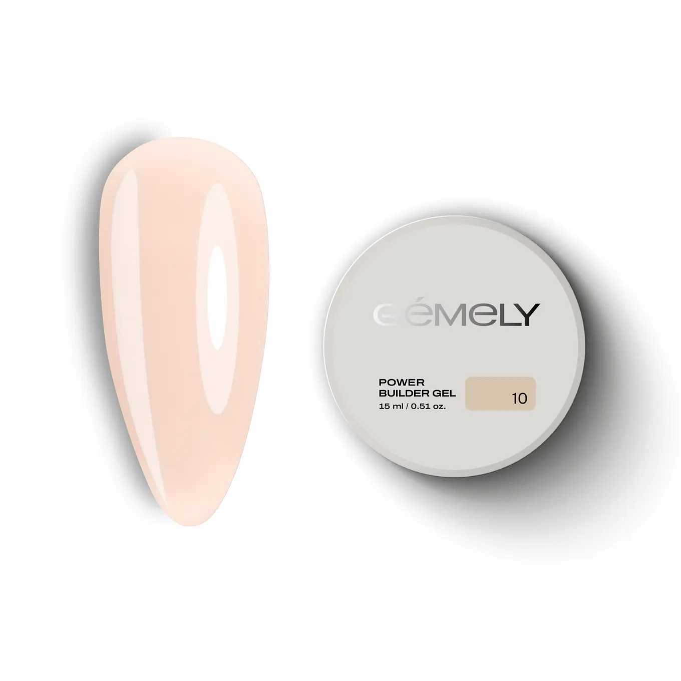 Гель GÉMELY ex GA&MA Power Builder Gel №010, 15 мл