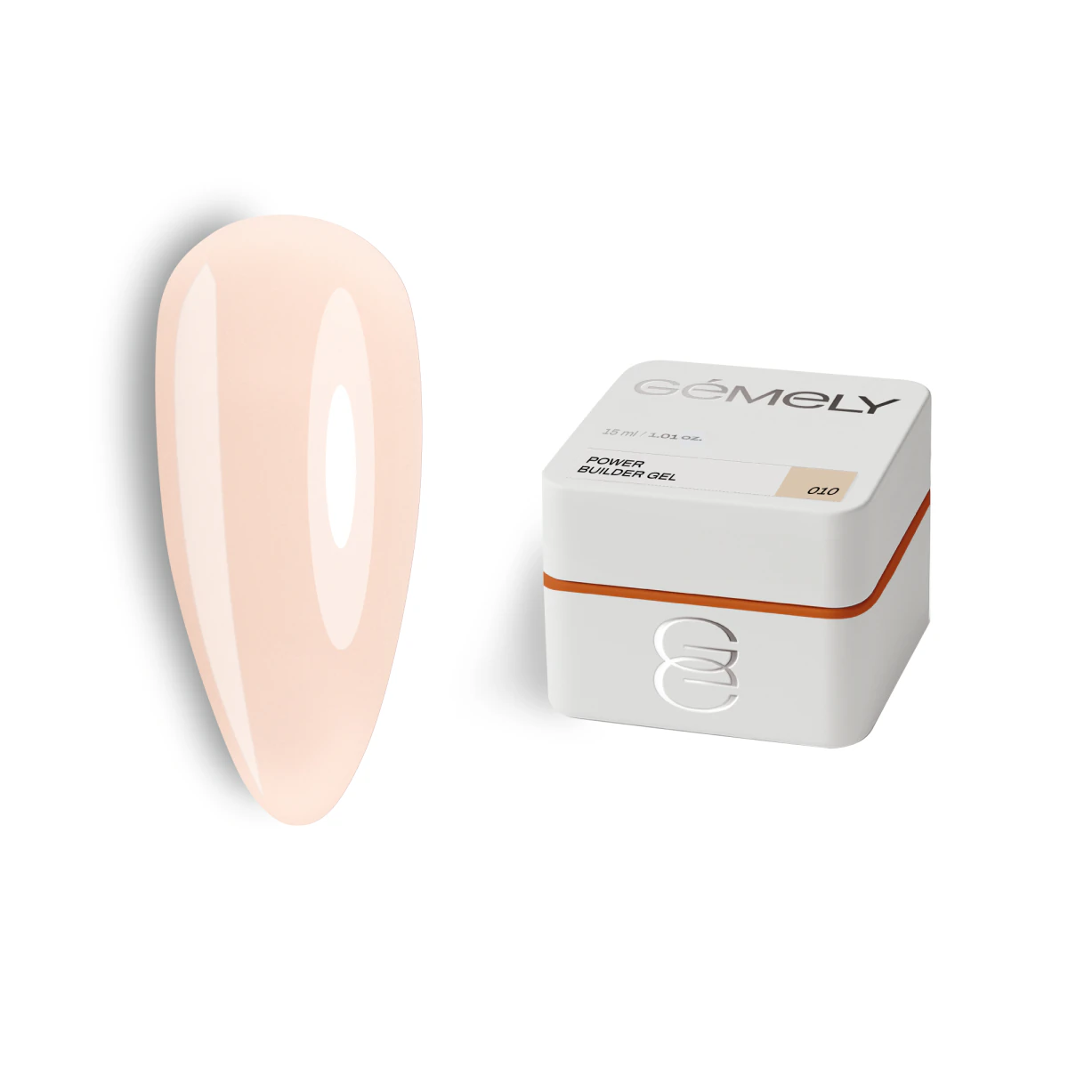 Гель GÉMELY ex GA&MA Power Builder Gel №010, 15 мл
