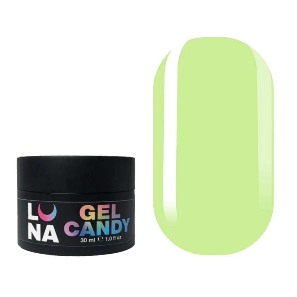 LUNA Candy gel 2, камуфлюючий гель, лайм, 30 мл