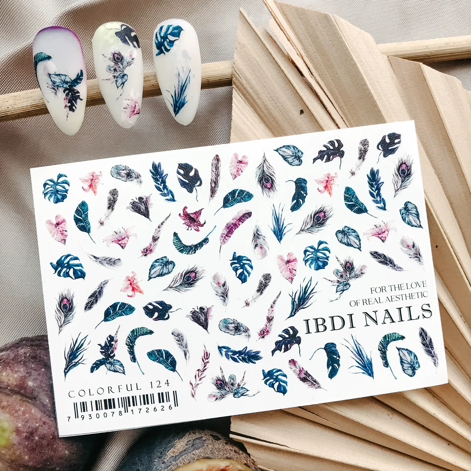Слайдер-дизайн IBDI NAILS COLORFUL №124