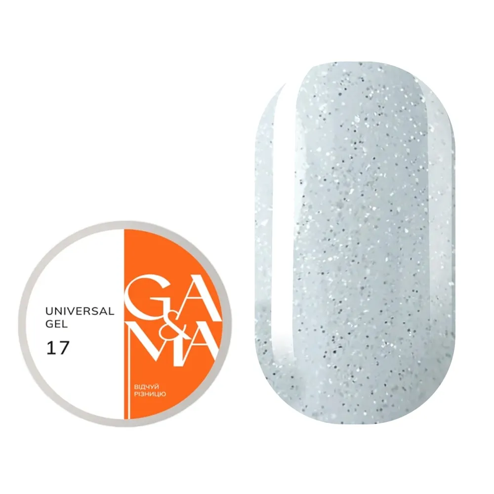 Жидкий гель GÉMELY ex GA&MA Universal gel №17, 15 мл