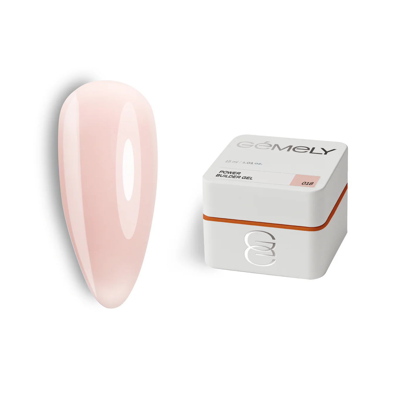 Гель GÉMELY ex GA&MA Power Builder Gel №018, 15 мл