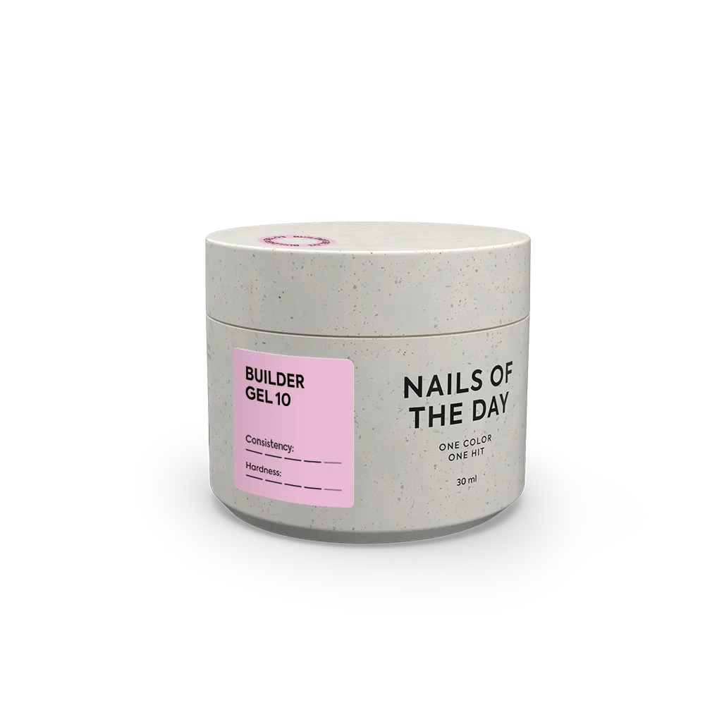 гель NAILSOFTHEDAY  Builder gel 10, 15 мл