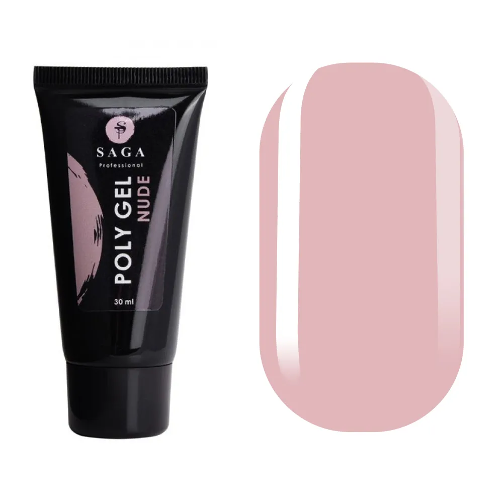 Saga PolyGel nude, 30 мл