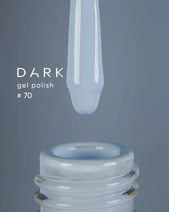 Гель-лак Dark gel polish №70, 10 мл
