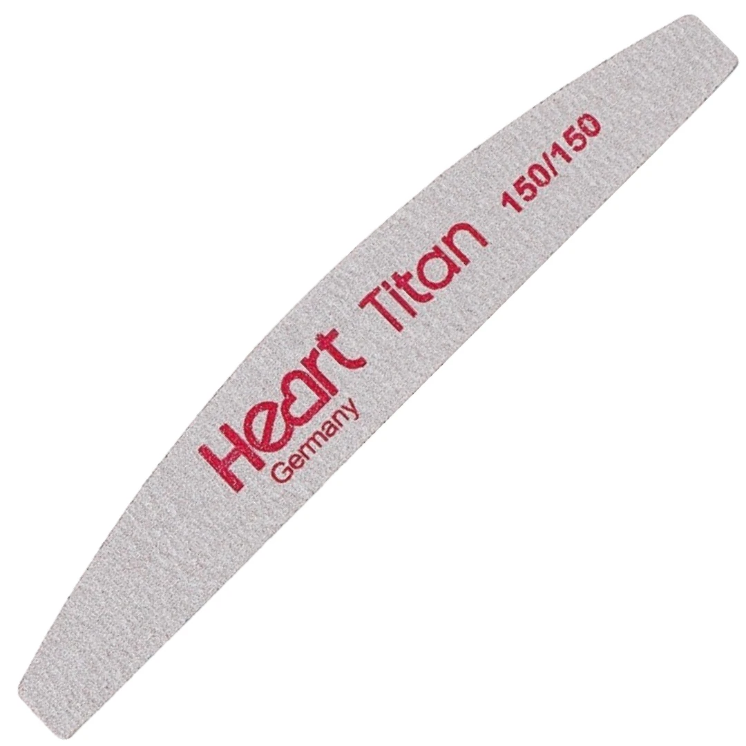 Пилка для нігтів HEART Half TITAN 150/150