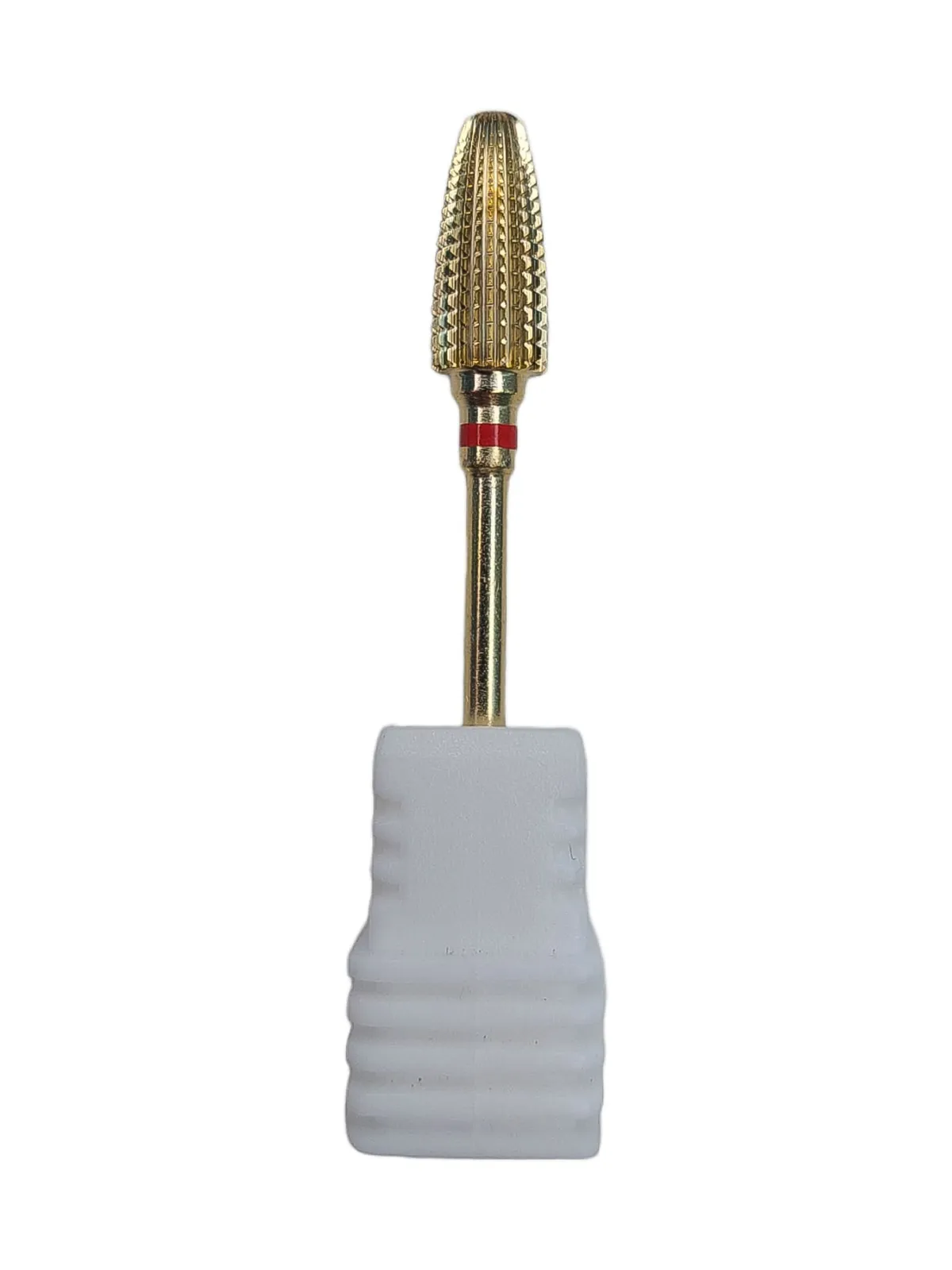 Фреза твердосплавна золота STRONG NAIL BITS кукурудза червона 0,50 мм