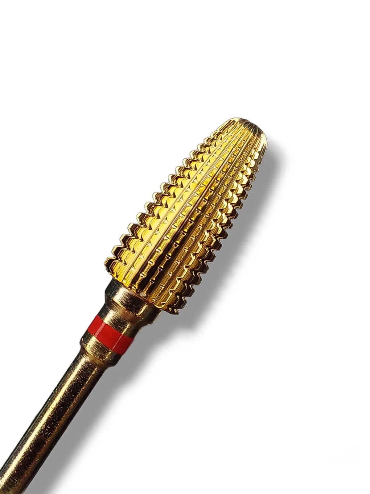 Фреза твердосплавна золота STRONG NAIL BITS кукурудза червона 0,50 мм