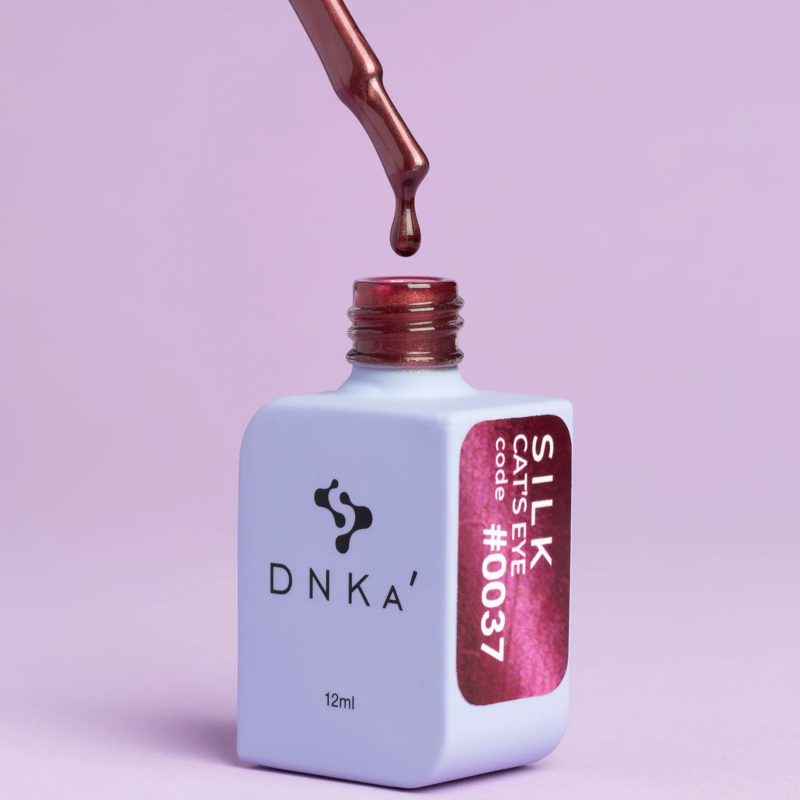 Гель-лак DNKa Cat's Eye, №0037, SILK, 12 ml