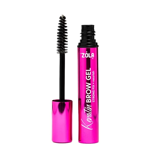Гель для брів ZOLA Keratin Brow Gel Strong Fix+Nourish