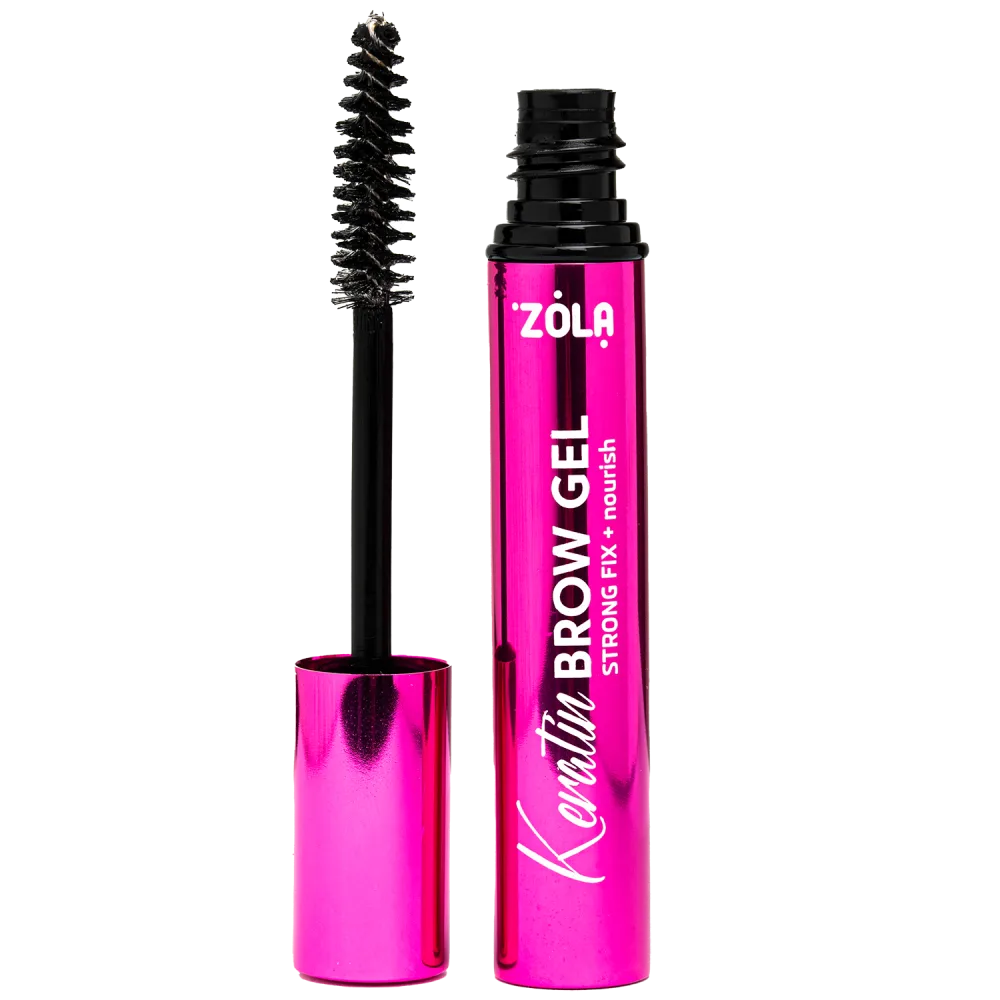 Гель для брів ZOLA Keratin Brow Gel Strong Fix+Nourish