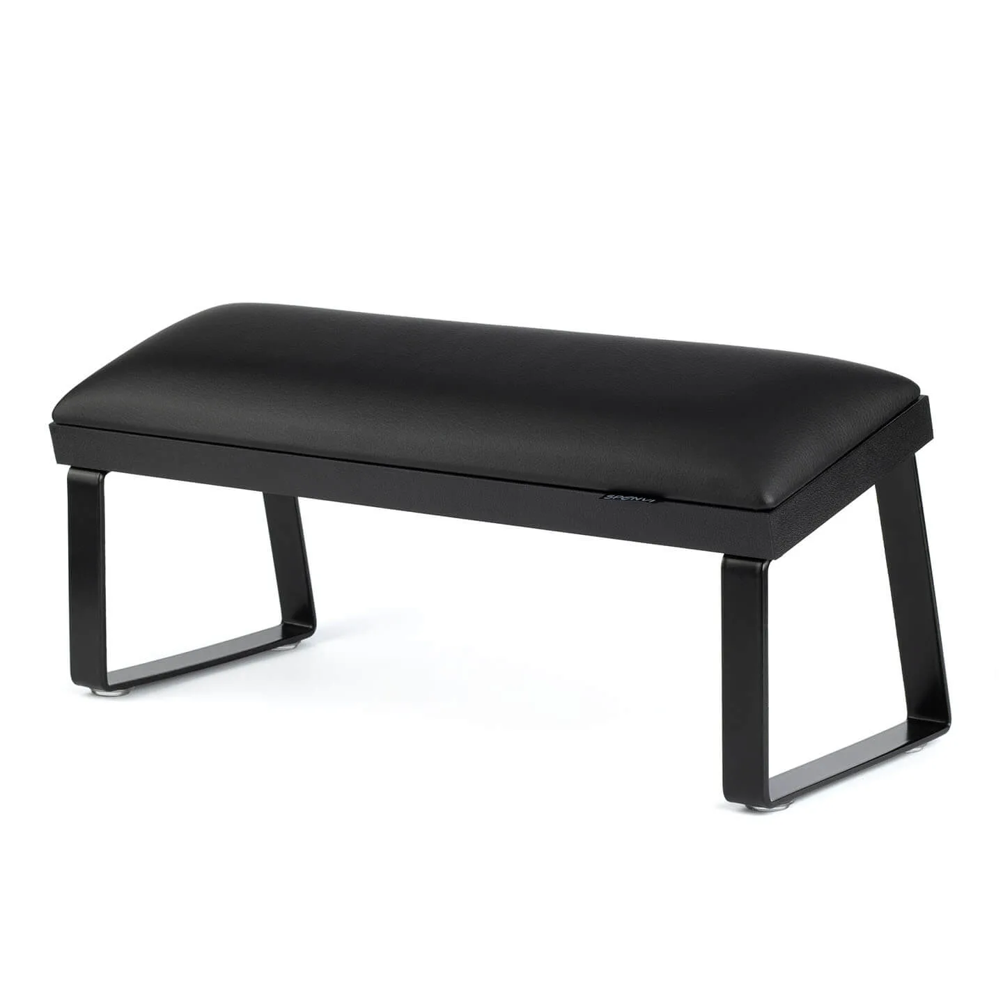 Підлокітник для манікюру Loft на скошених чорних металевих ніжках Total Black