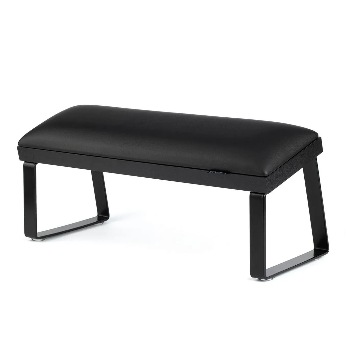 Підлокітник для манікюру Loft на скошених чорних металевих ніжках Total Black