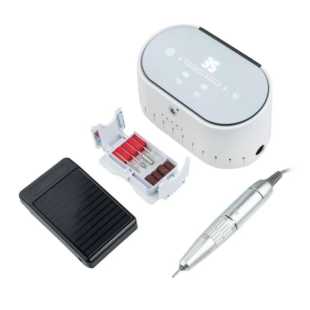 Фрезер BUCOS Nail Drill X3 Pro WHITE PEARL (65W/35000 об.)