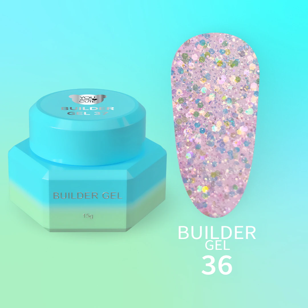 Гель для нарощування You Are Cute Builder Gel №36, 15 мл