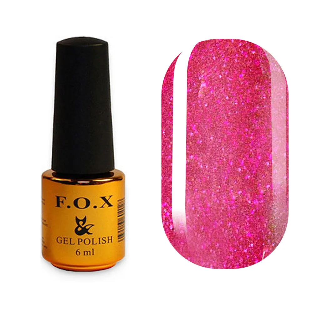 F.O.X gel-polish gold Pigment 057, 6 ml