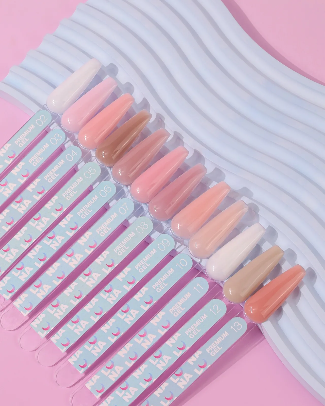 Камуфлюючий гель LUNA Premium gel 7, рожевий нюд, 15 мл