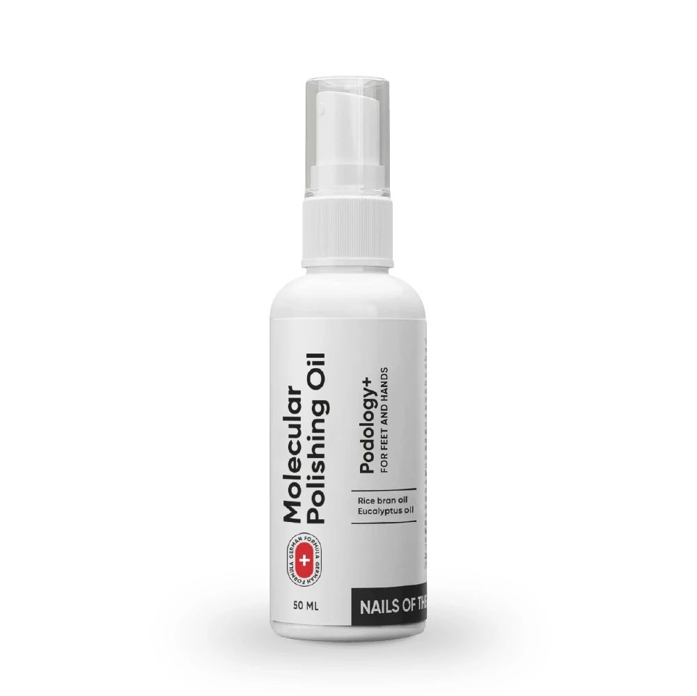 Масло молекулярное для полировки кожи NAILSOFTHEDAY Podology+, 50 мл