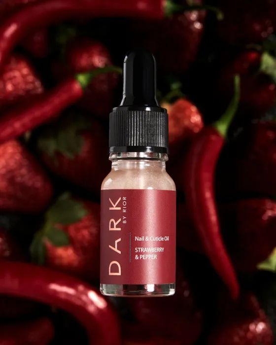 Суха олія для кутикули DARK Strawberry&Pepper, 10 мл