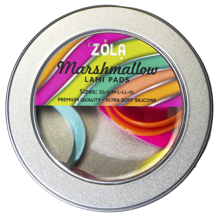 Валики для ламинирования ZOLA, Marshmallow Lami Pads (SS, S, M, L, LL, XL)