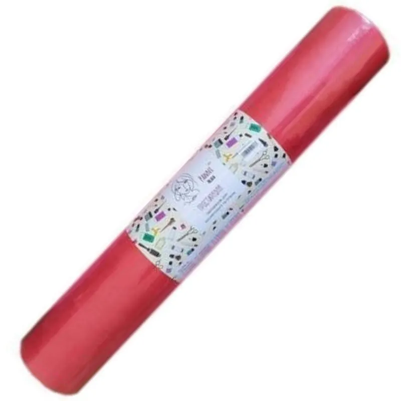 Простыня одноразовая Panni Mlada Красная 20 г/м2,шир. 0,6\100 м