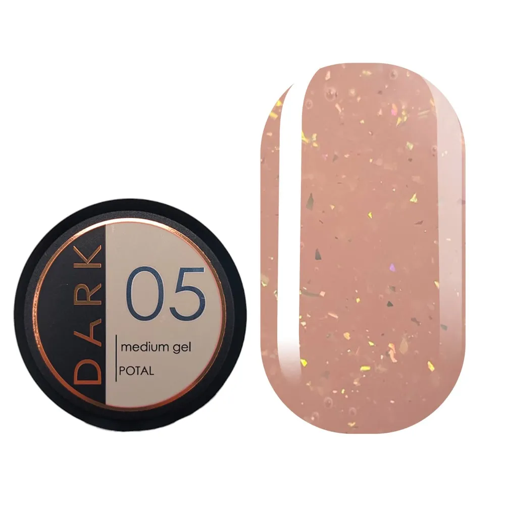DARK Medium Potal Gel №5, 15 мл, без кисти