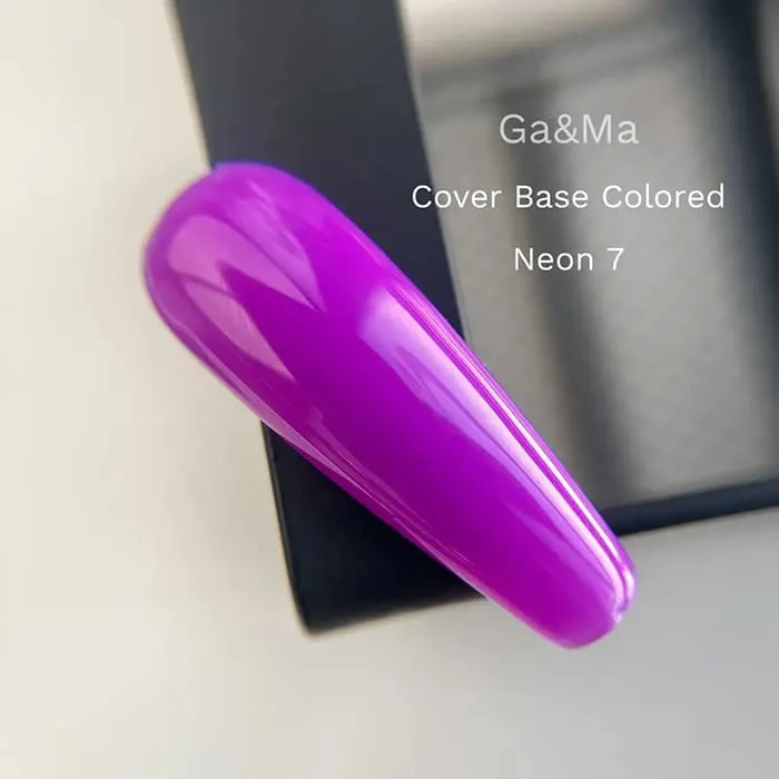 База цветная GÉMELY ex GA&MA Colored base Neon №7, 15 мл