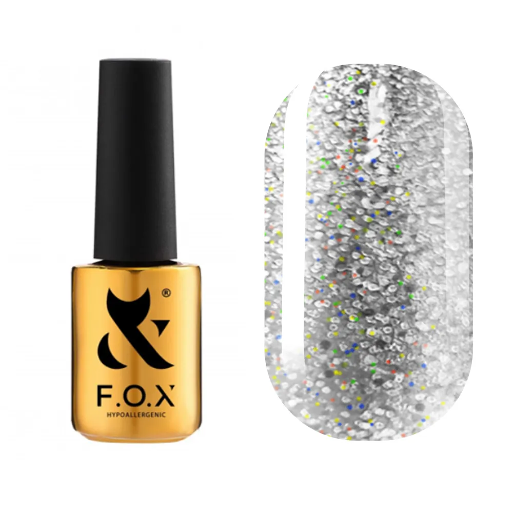 F.O.X gel-polish gold Sphynx Cat Eye 002, 7 ml