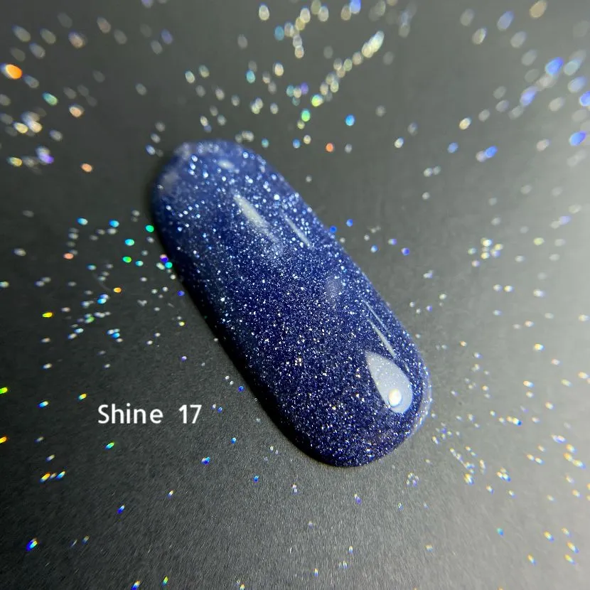 Гель-лак GÉMELY ex GA&MA Shine №17 светоотражающий, 10 мл