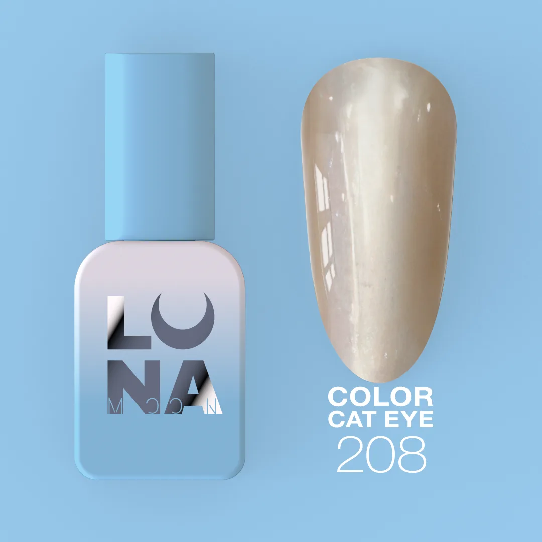 Гель-лак LUNA Color Cat Eye №208, 13 мл