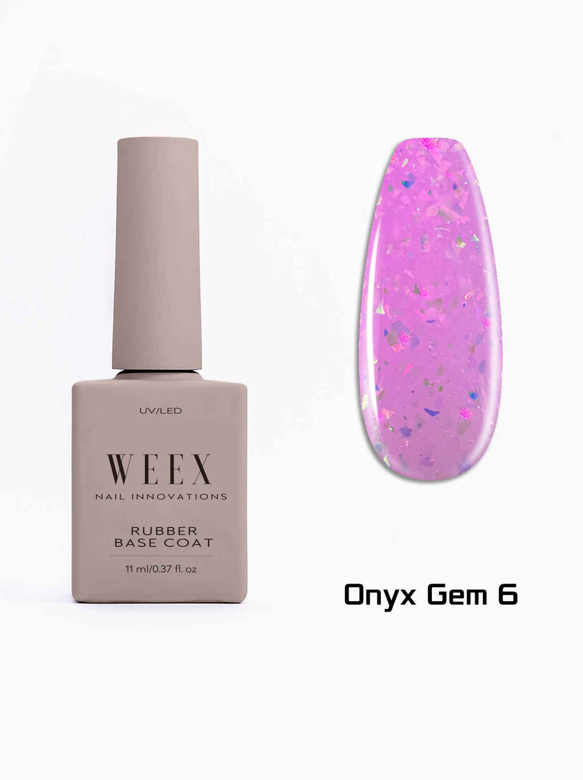 База WEEX Onyx gem №6 з поталлю, 11 мл