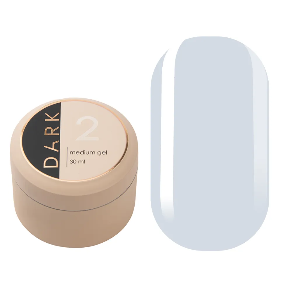 DARK Medium Gel №2, 30 мл, без пензлика