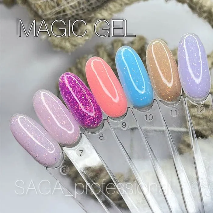 Гель SAGA Professional Builder Gel Magic 11, 15 мл