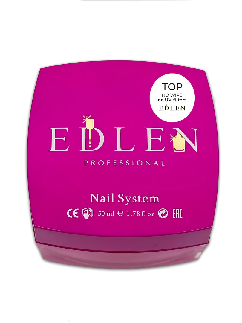Топ Edlen Top No Wipe UV-filters, 50 мл