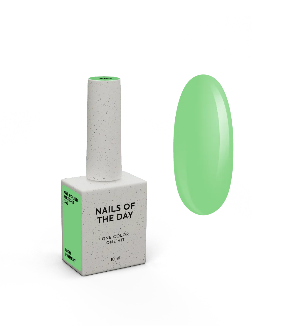 Гель-лак NAILSOFTHEDAY Let's special Matcha - 345, 10 мл