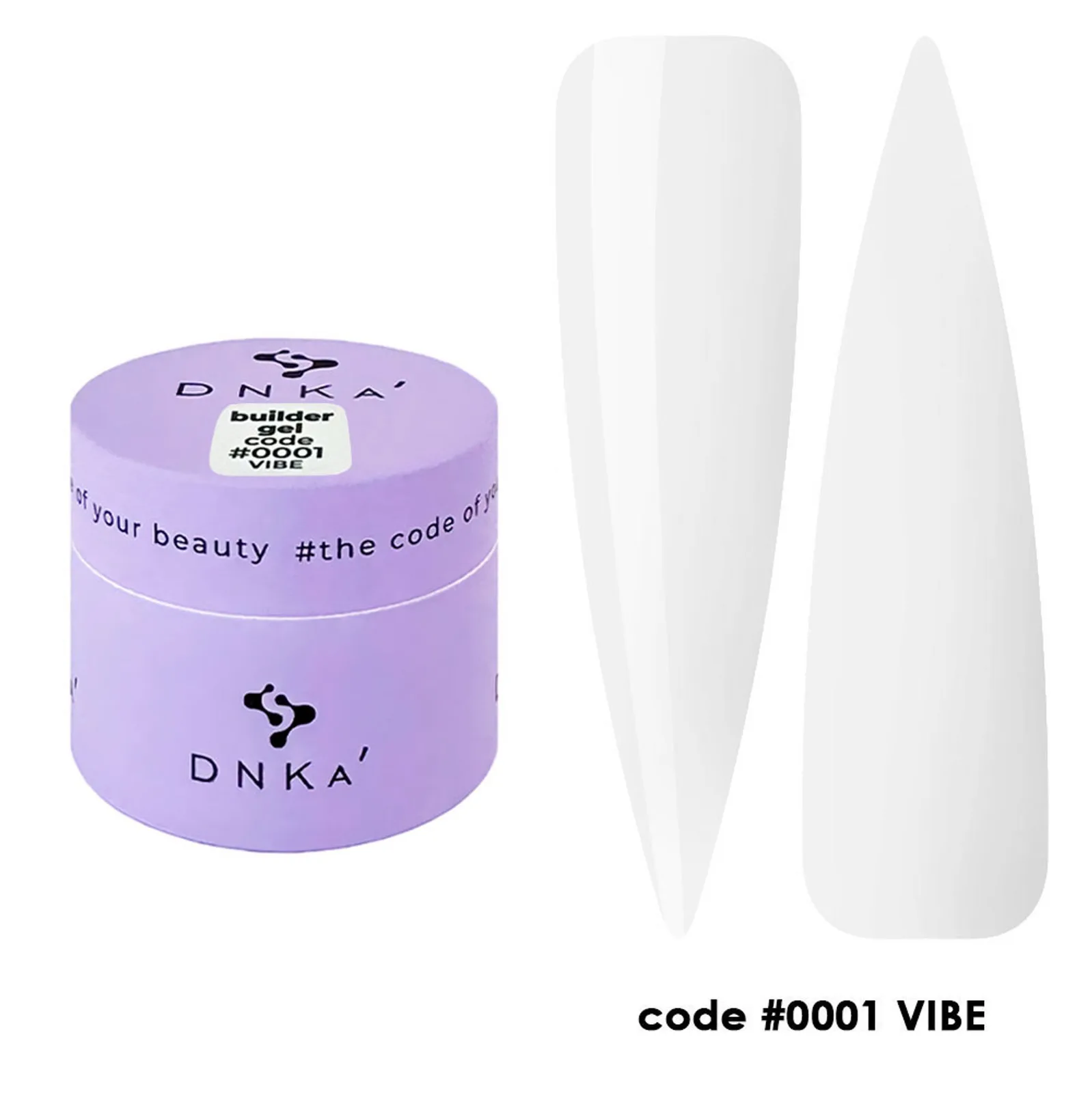 Гель DNKa Builder №1 Vibe, 30 мл