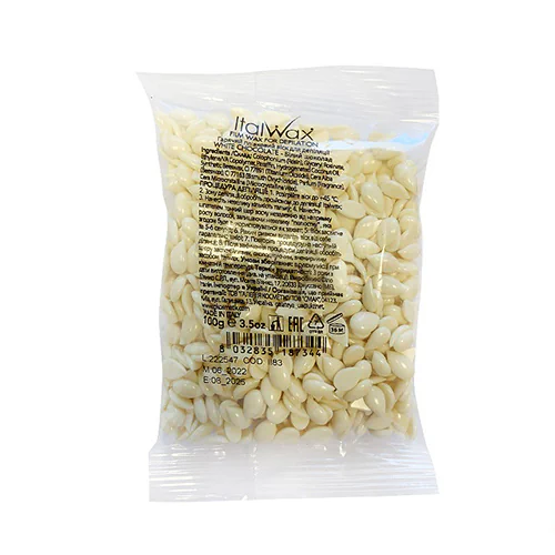 Віск у гранулах ItalWax Білий шоколад, 100 г.