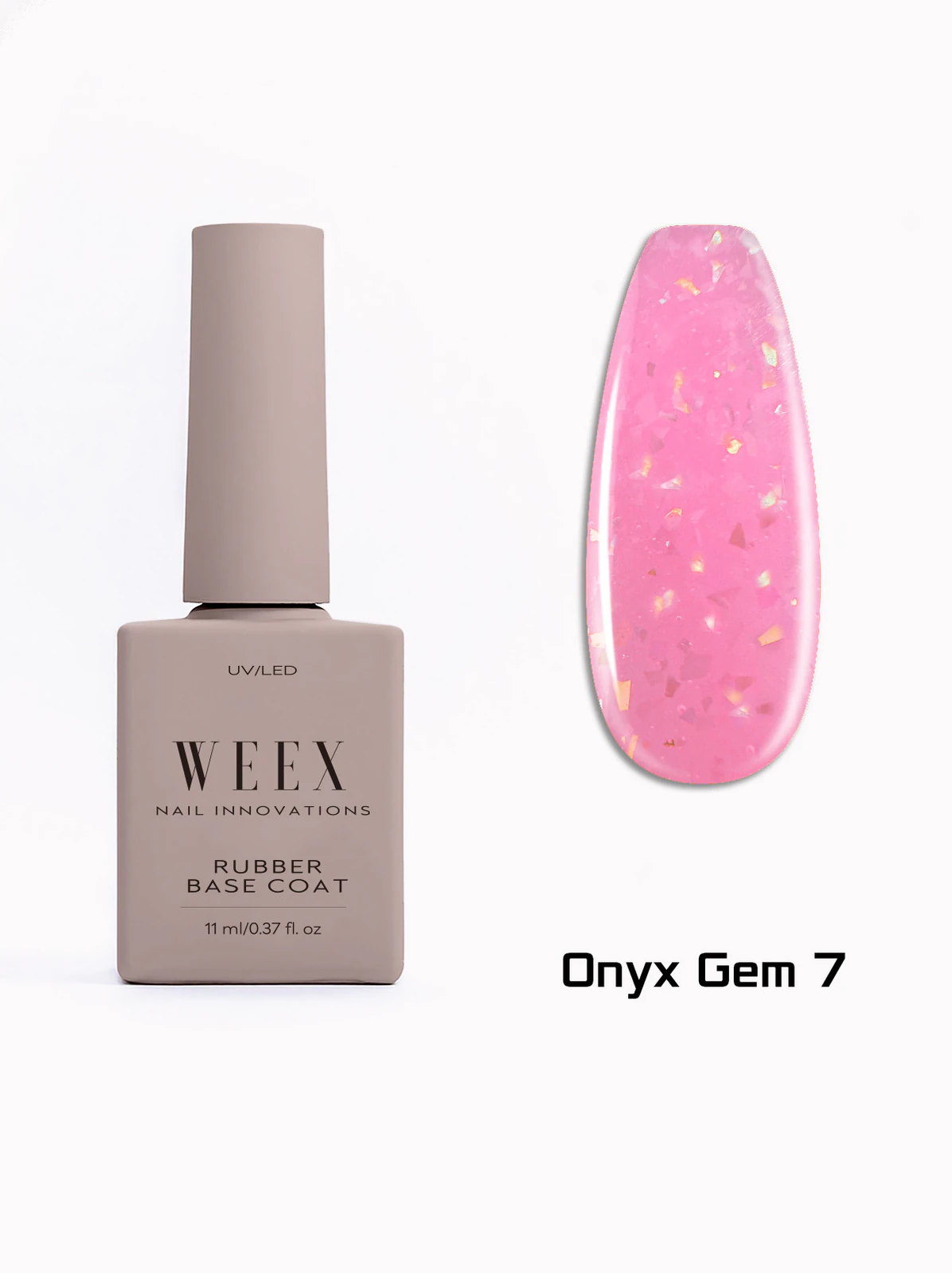 База WEEX Onyx gem №7 з поталлю, 11 мл