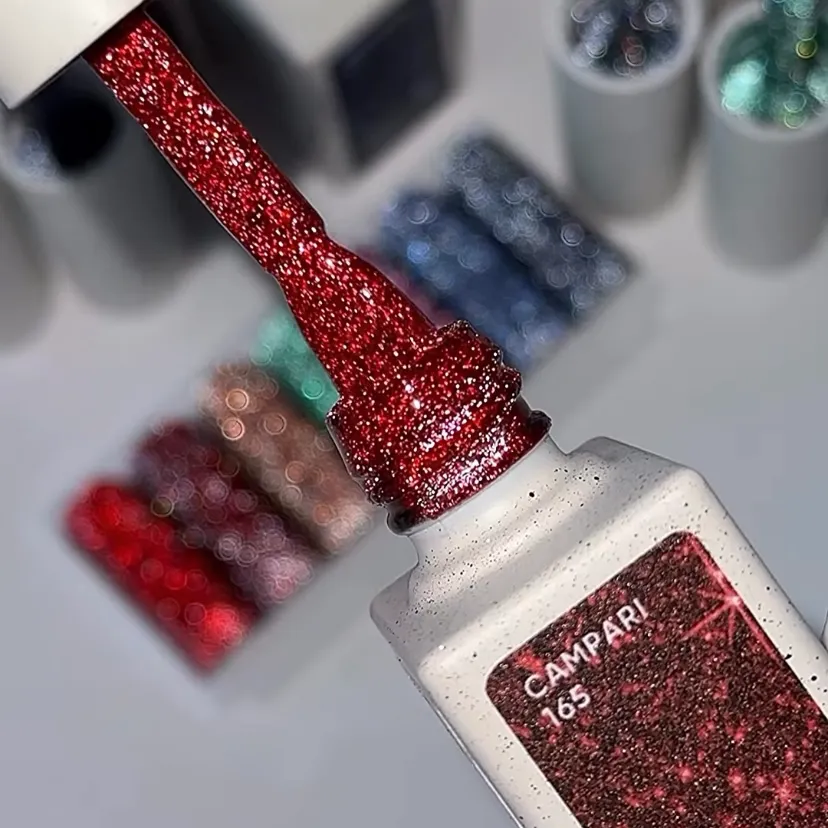 Гель-лак NAILSOFTHENIGHT Campari—червоний №165, 10 мл