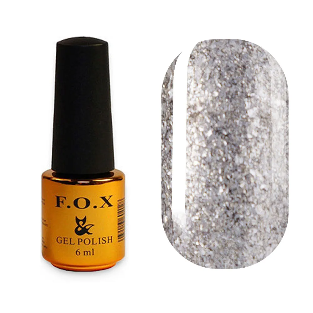F.O.X гель-лак Gold Brilliance №001, 6 мл