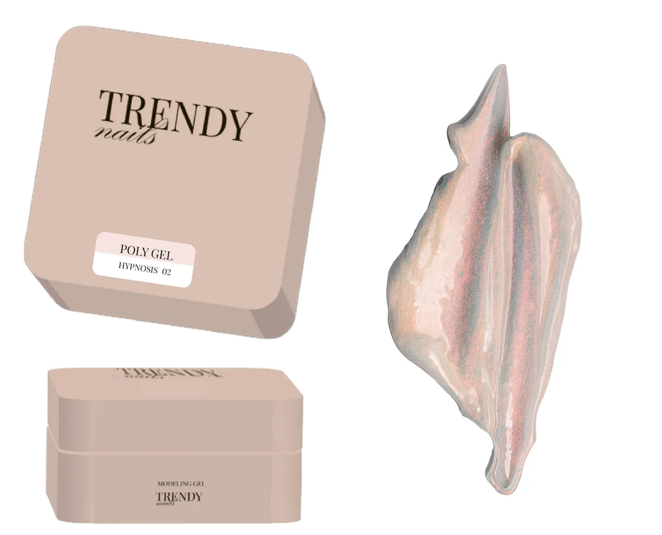 Trendy Nails PolyGel Hypnosis №2, 15 мл