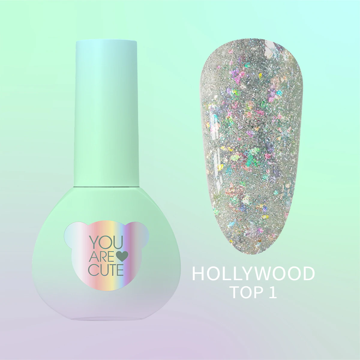 Топ для гель-лаку You Are Cute Top Hollywood №1, 5 мл
