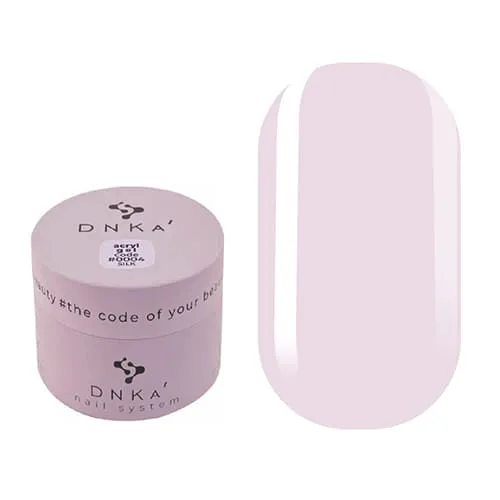 Акрил-гель DNKa №4 Silk нежно-розовый, туба, 30 ml