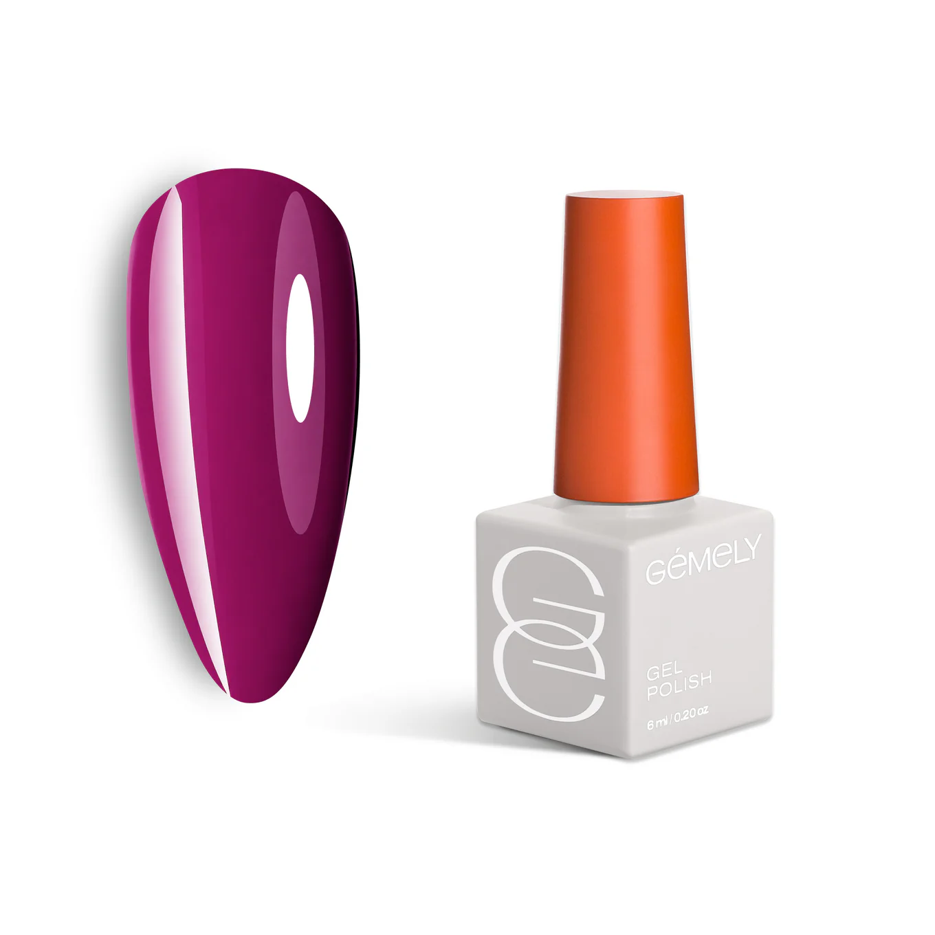 Гель-лак GÉMELY ex GA&MA Max Color №46, 6 мл