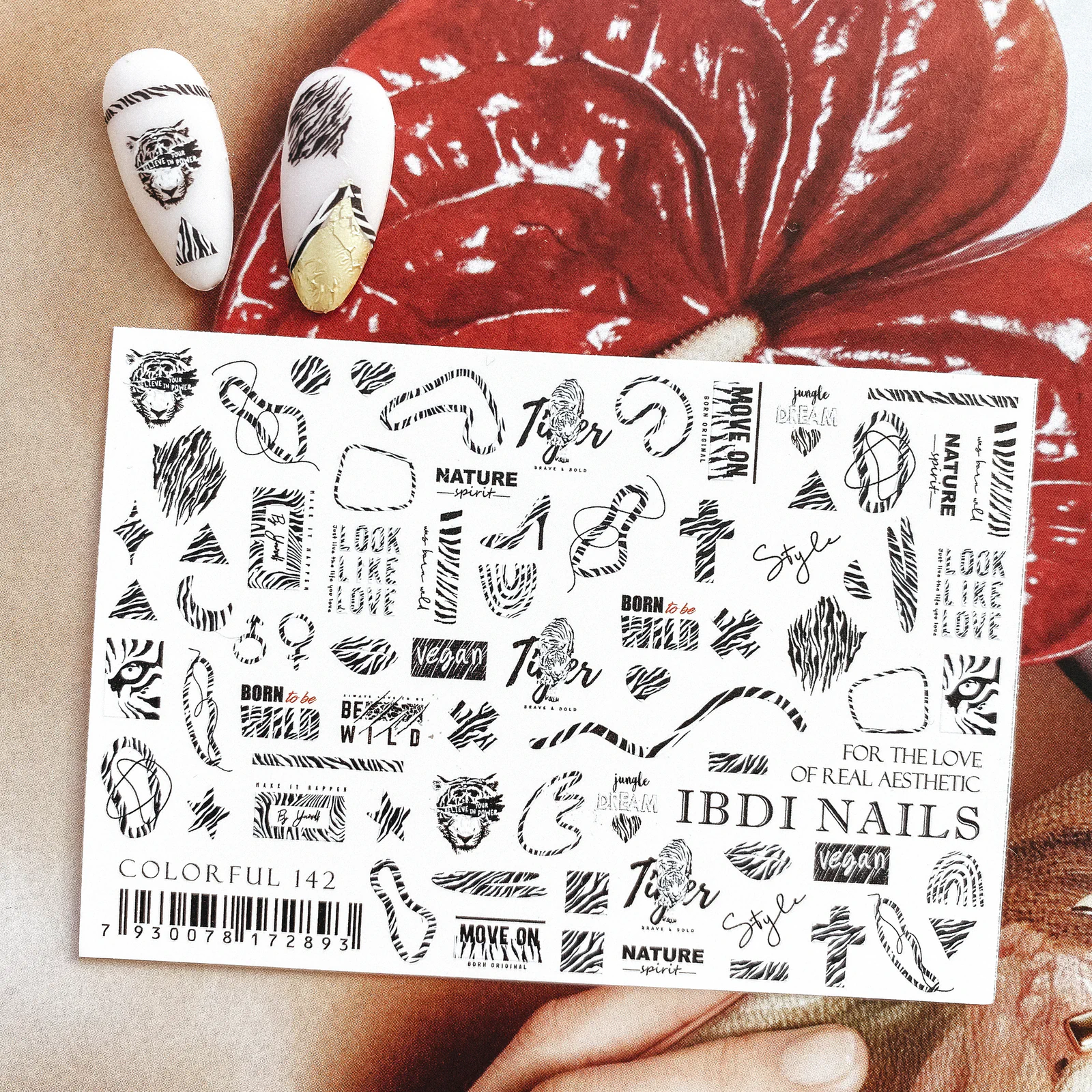 Слайдер-дизайн IBDI NAILS COLORFUL №142