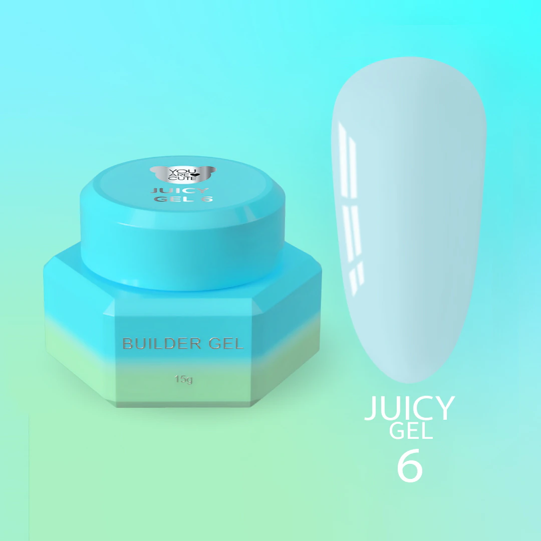 Гель для нарощування You Are Cute Juicy Gel №06, 15 мл